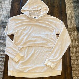 ❤️ Nom Maternity Soft Cream Breastfeeding Pullover Sweatshirt ❤️